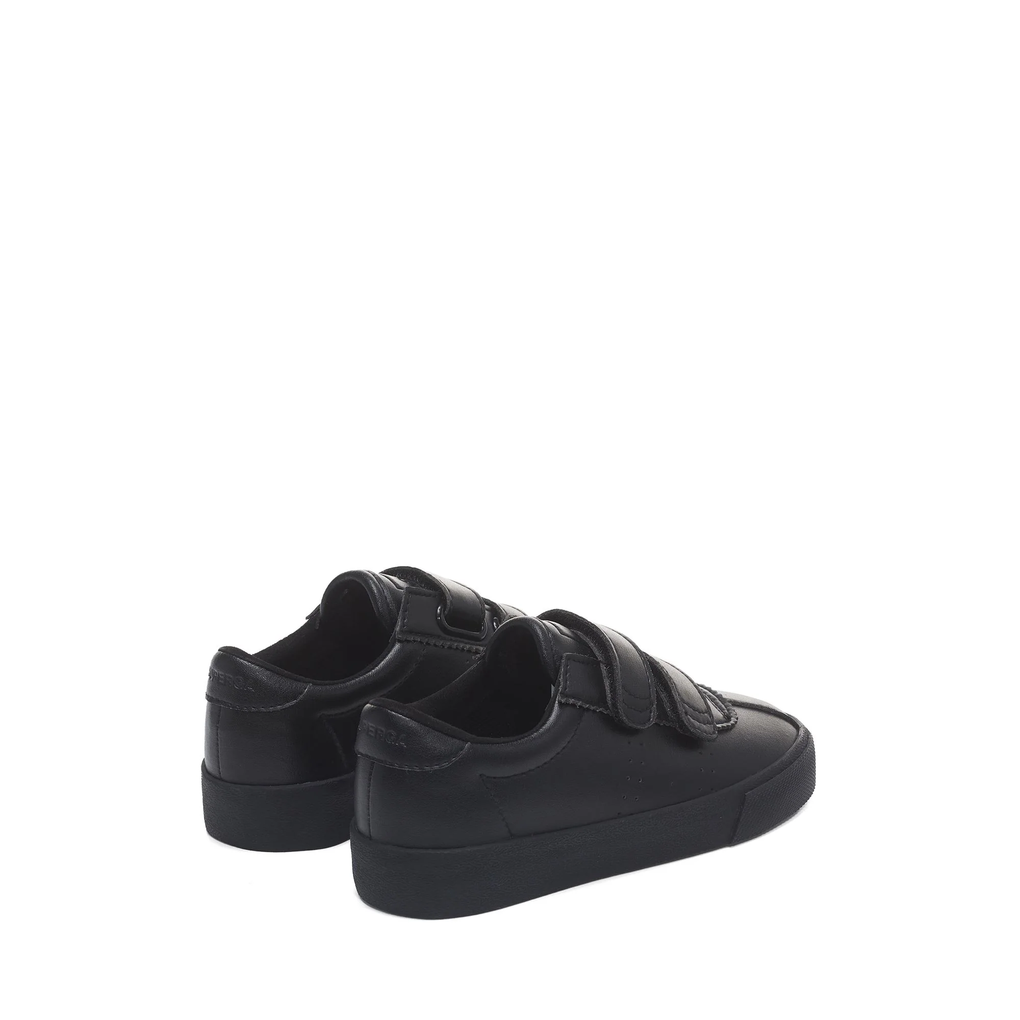 2843 KIDS CLUB S STRAPS VEGAN MATERIAL - Sneakers - Low Cut - Kid unisex - Total Black - Image 3