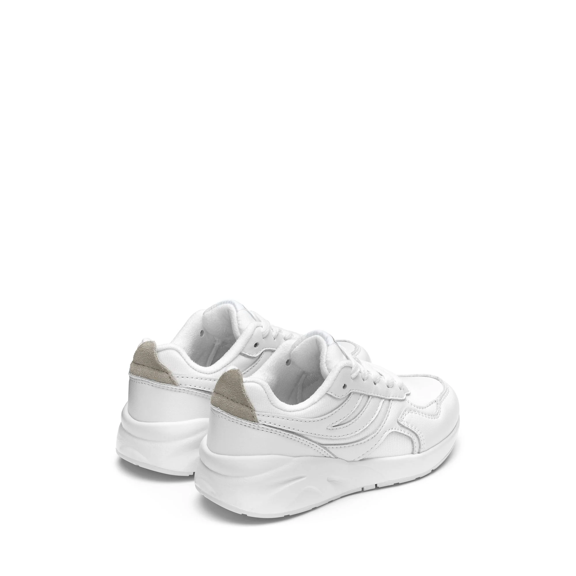 4073 KIDS TRAINING NAPPA LEATHER - Sneakers - Low Cut - Kid unisex - Total White - Image 3