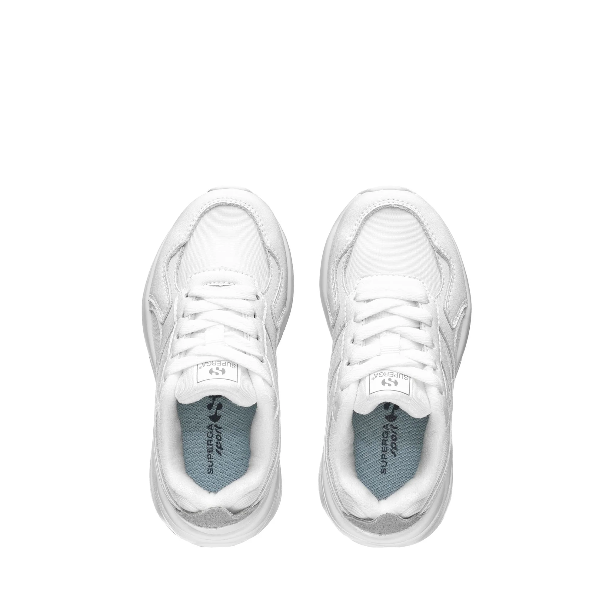 4073 KIDS TRAINING NAPPA LEATHER - Sneakers - Low Cut - Kid unisex - Total White - Image 4