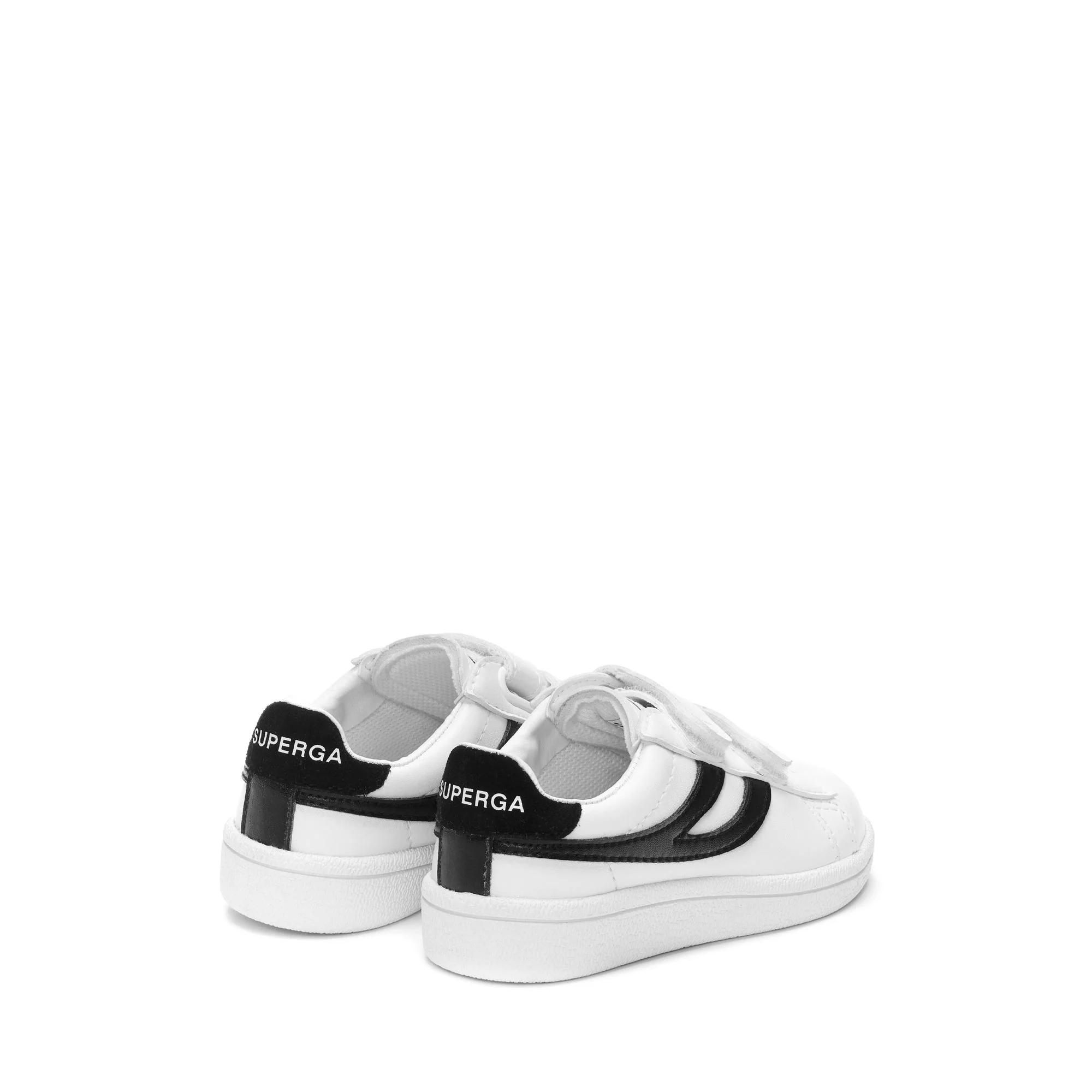 4832 KIDS STRAPS MATCH - Sneakers - Low Cut - Kid unisex - White-Black - Image 3