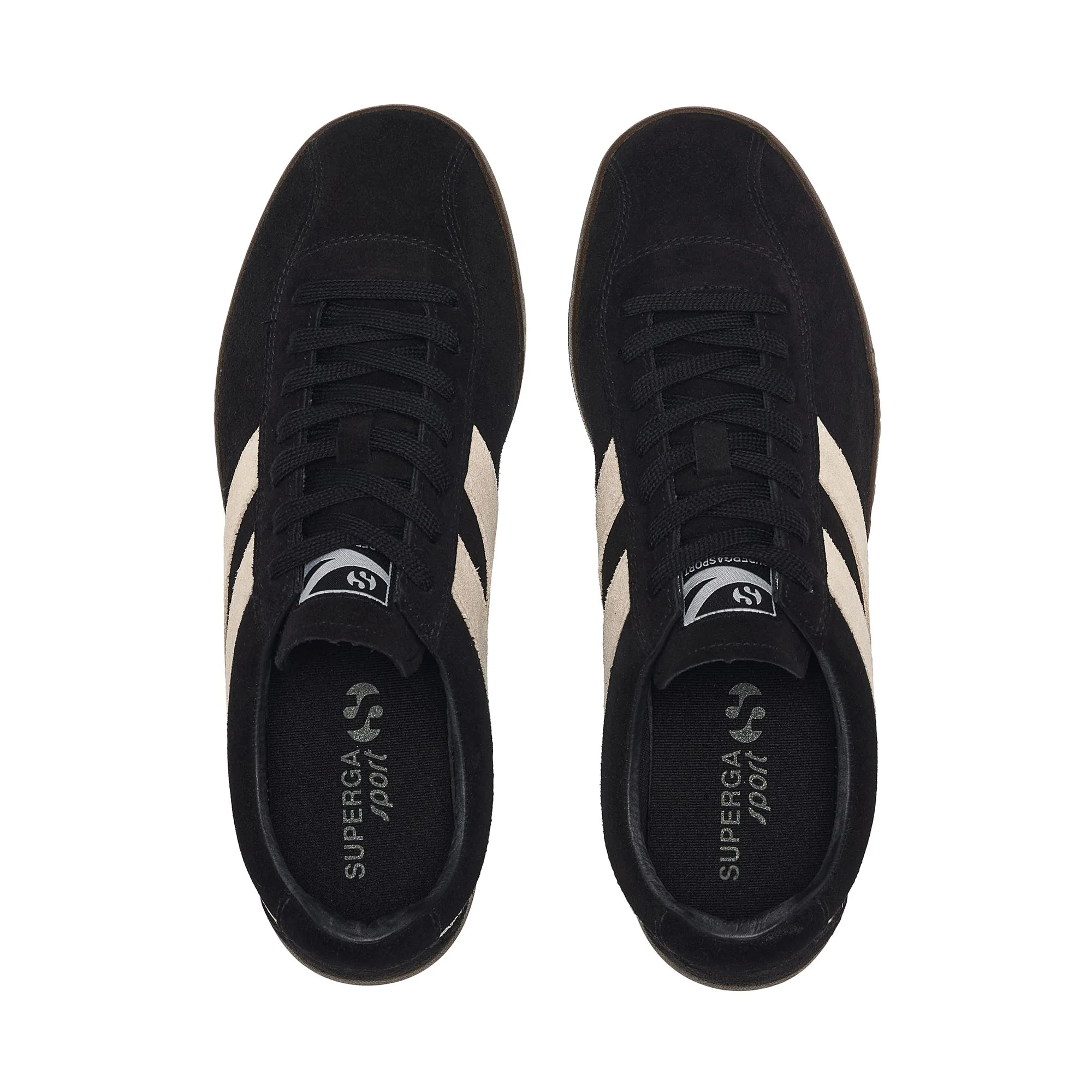 1960 CAPRI - Sneakers - Low Cut - Unisex - Black-White Mastice-Brown Cocoa - Image 4