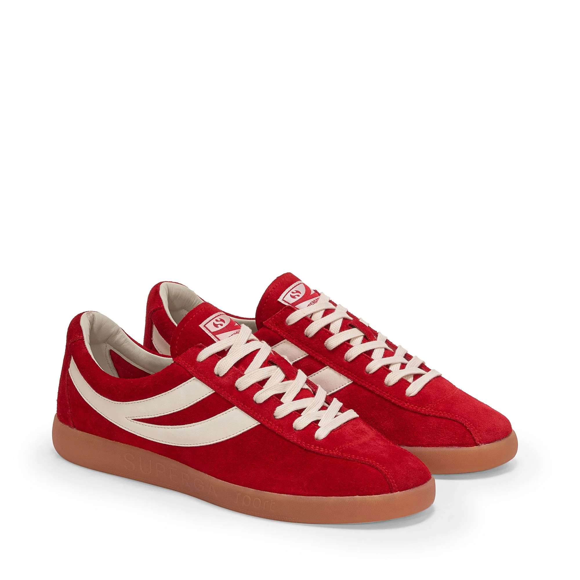 1960 CAPRI SPORT - Sneakers - Low Cut - Unisex - Red-White Mastice-Gum - Image 2