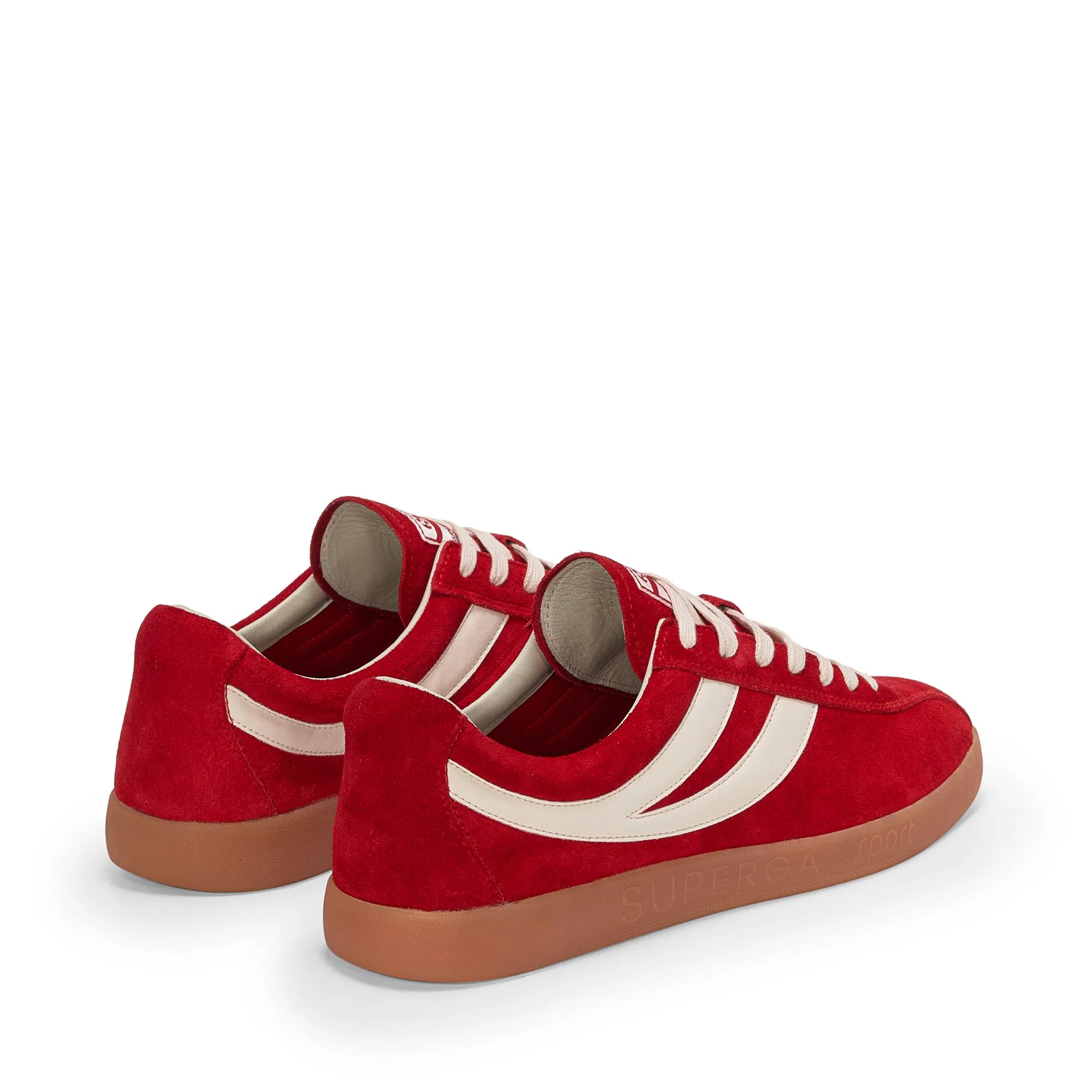 1960 CAPRI SPORT - Sneakers - Low Cut - Unisex - Red-White Mastice-Gum - Image 3