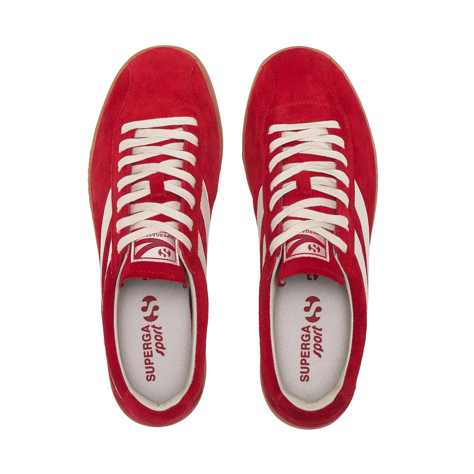 1960 CAPRI SPORT - Sneakers - Low Cut - Unisex - Red-White Mastice-Gum - Image 4