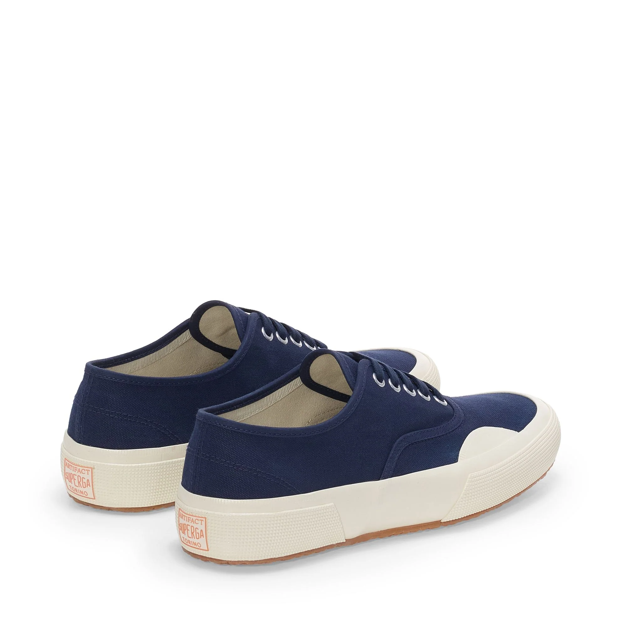 2430 DECK CANVAS - Sneakers - Low Cut - Unisex - Navy-Off White - Image 3