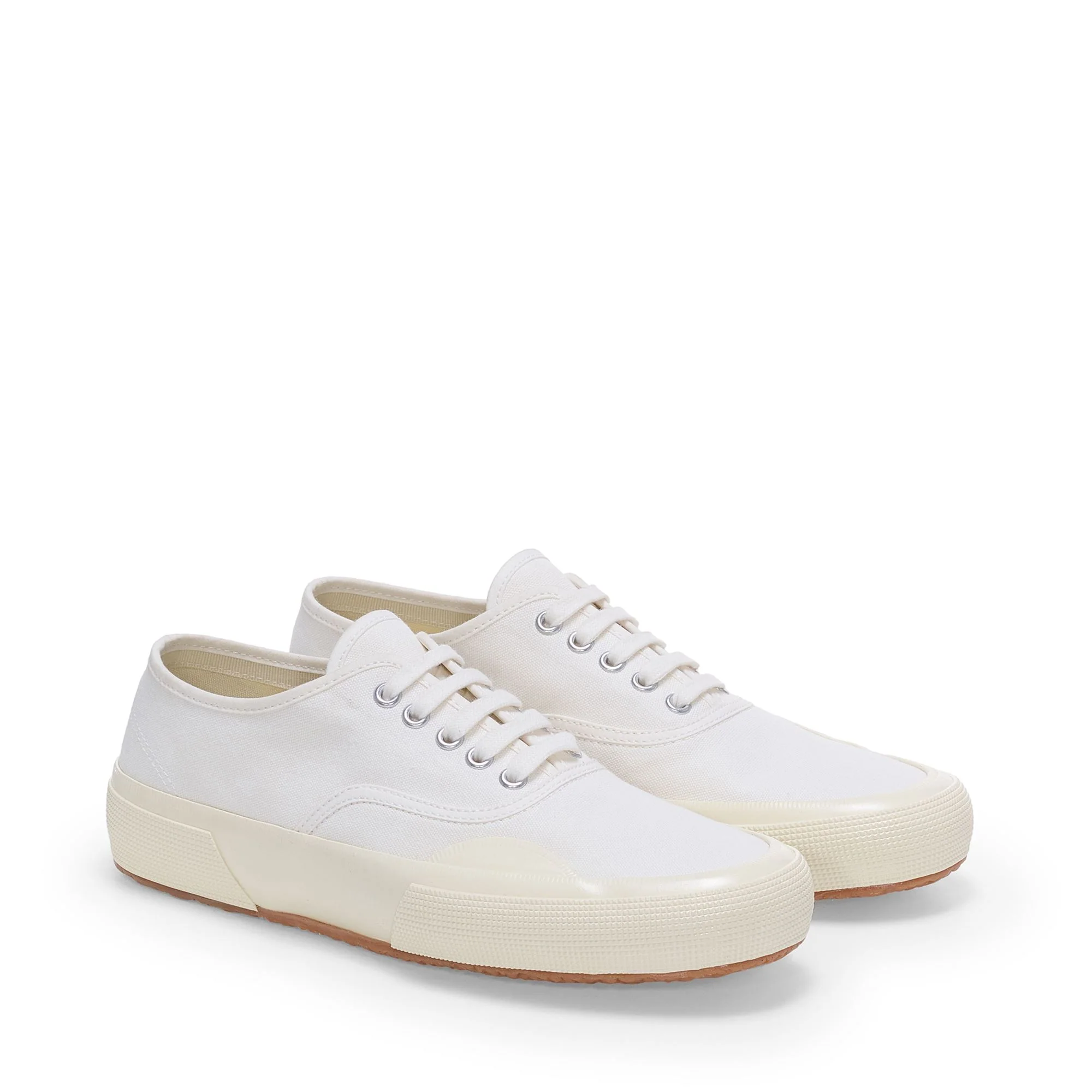 2430 DECK CANVAS - Sneakers - Low Cut - Unisex - White-Off White - Image 2