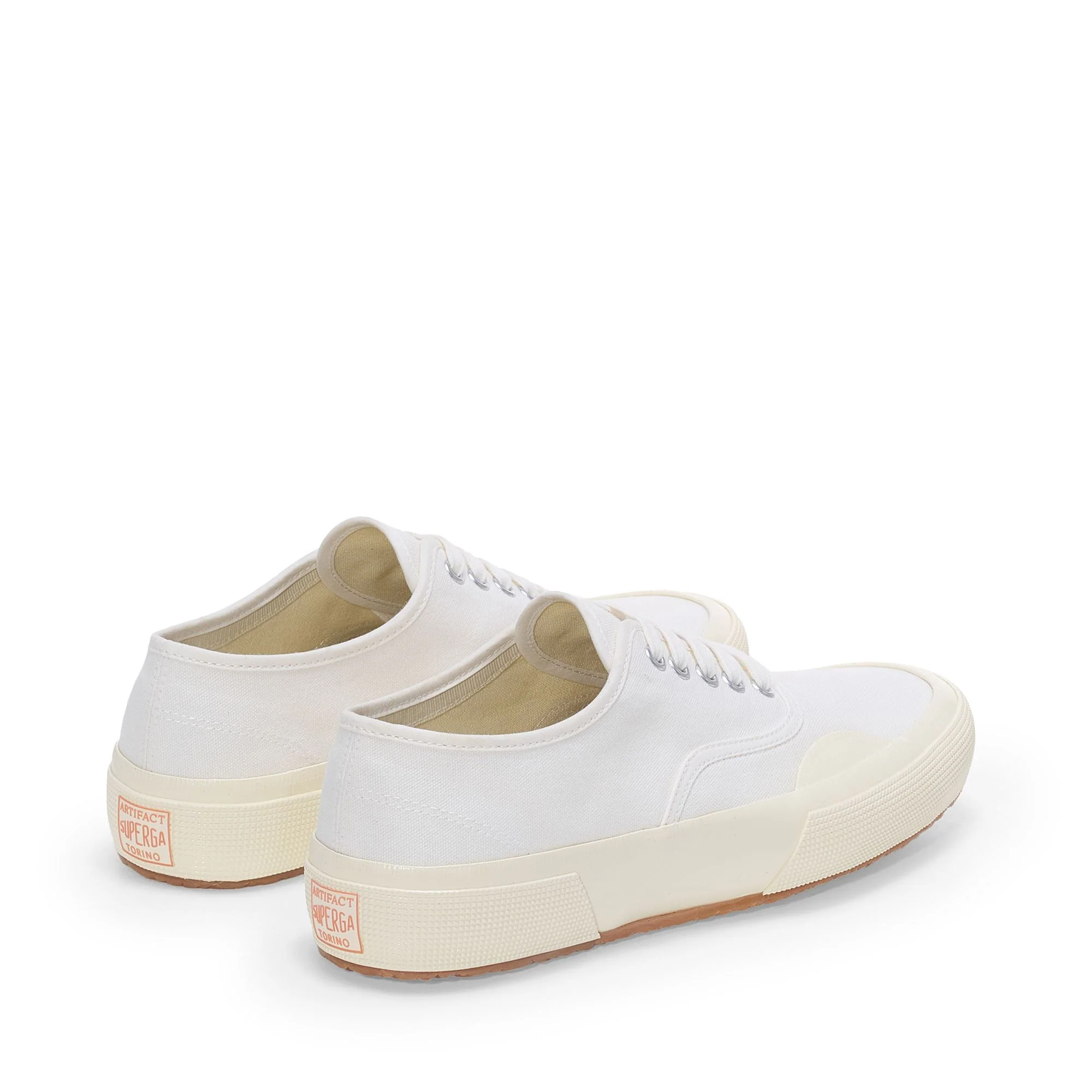 2430 DECK CANVAS - Sneakers - Low Cut - Unisex - White-Off White - Image 3