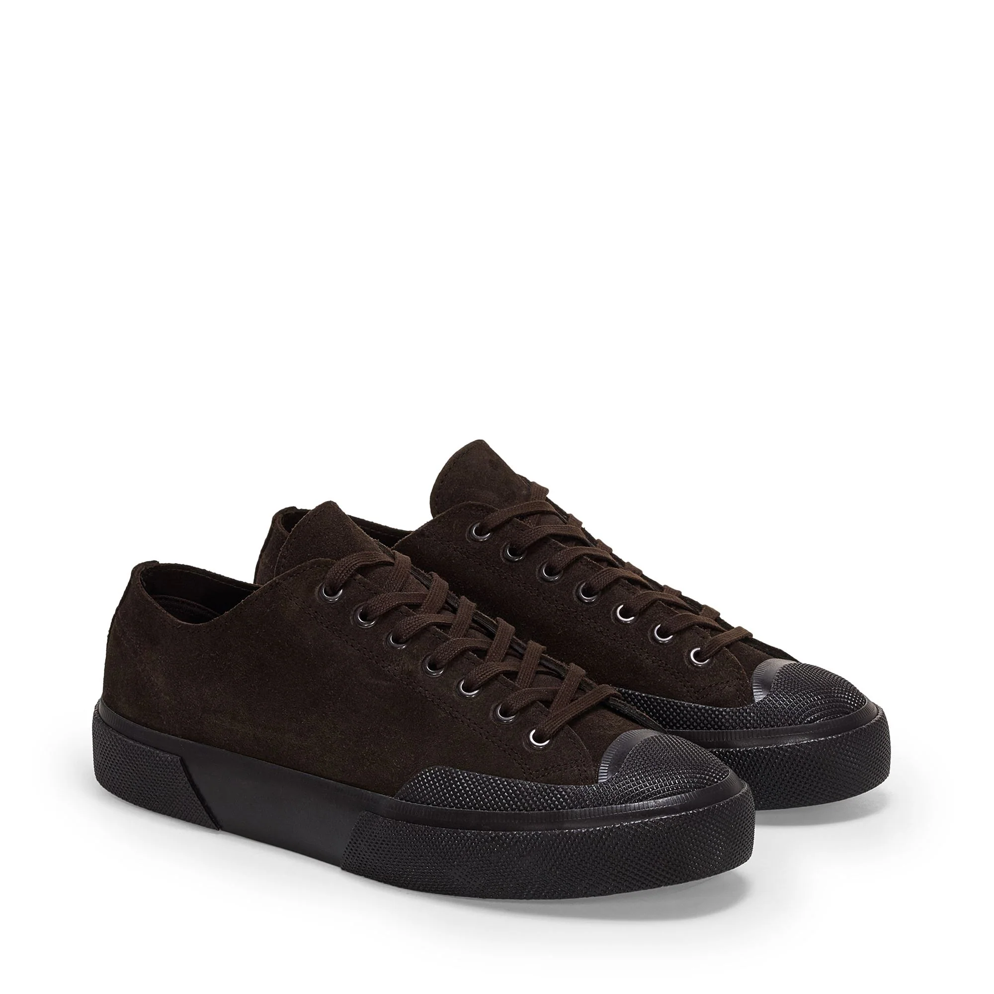 2432 WORKS SUEDE FLESH OUT - Sneakers - Low Cut - Unisex - Full Brown Coffee - Image 2