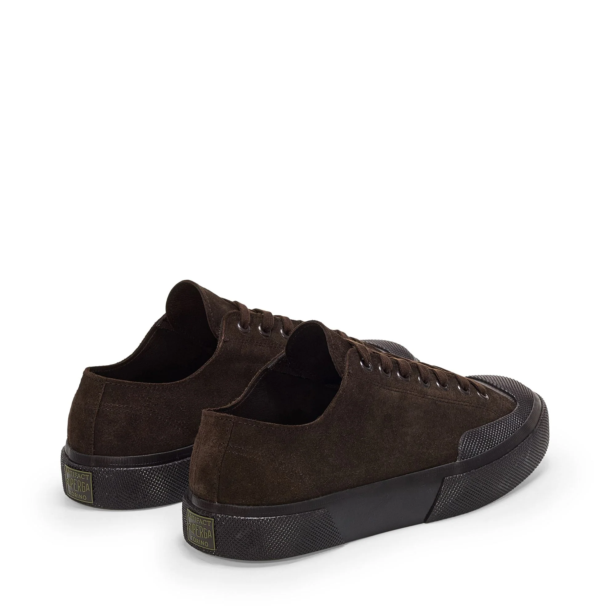 2432 WORKS SUEDE FLESH OUT - Sneakers - Low Cut - Unisex - Full Brown Coffee - Image 3