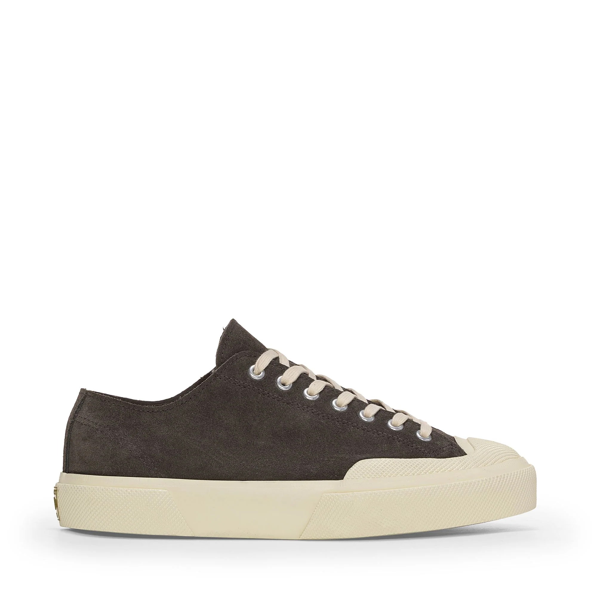 2432 WORKS SUEDE FLESH OUT - Sneakers - Low Cut - Unisex - Grey Volcanic-OffWhite