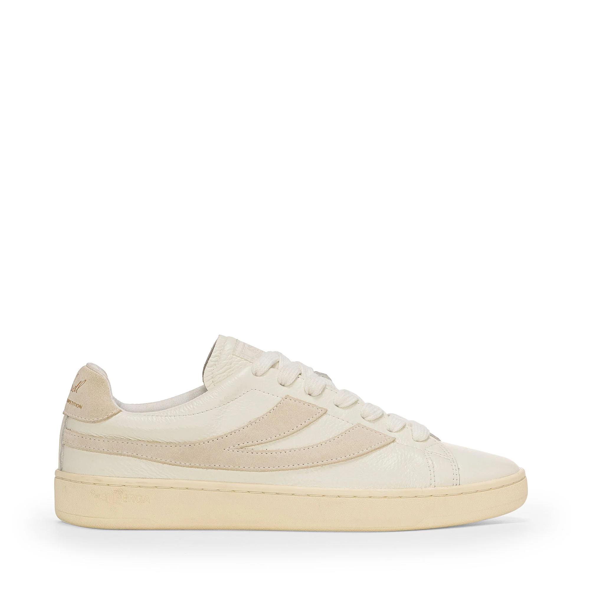 4833 LENDL - Sneakers - Low Cut - Unisex - White Avorio-Beige-F Off White